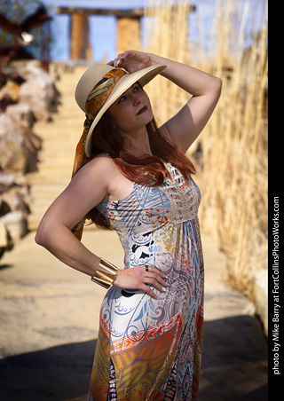 Shelly and Andrew at The Rock Garden