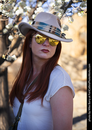 Shelly and Andrew at The Rock Garden