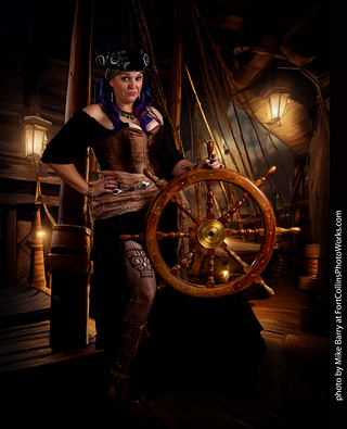 Jennifer dark pirate shoot