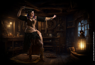 Jennifer dark pirate shoot