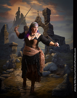 Jennifer light pirate shoot