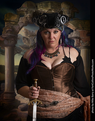 Jennifer light pirate shoot