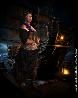 Jennifer light pirate shoot