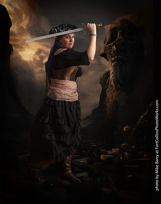 Jennifer light pirate shoot